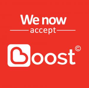 BOOST MOBILE PAYMENTS - NOW AVAILABLE 